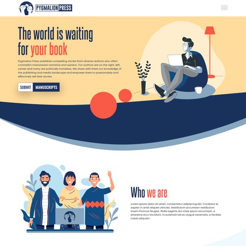 Publishing Company Web Design