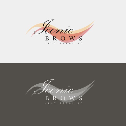 Logo consept for "Iconics Brows"