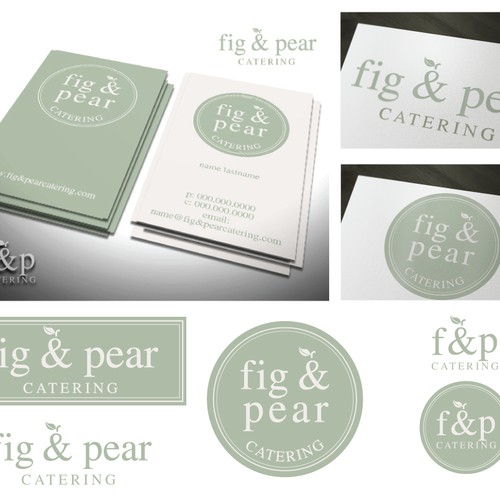 Help Fig & Pear Catering with a new logo