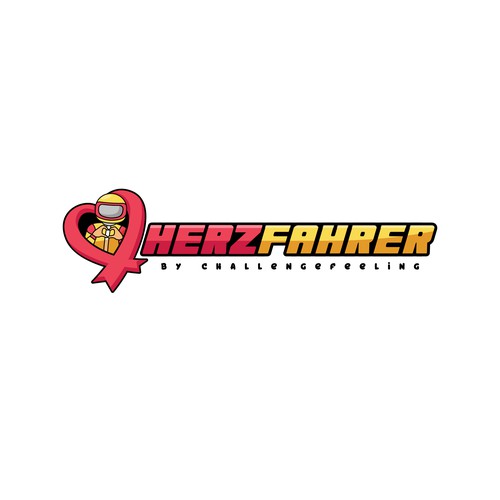 Herzfahrer Logo Design
