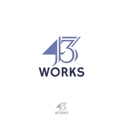 logo 43WORKS version 4