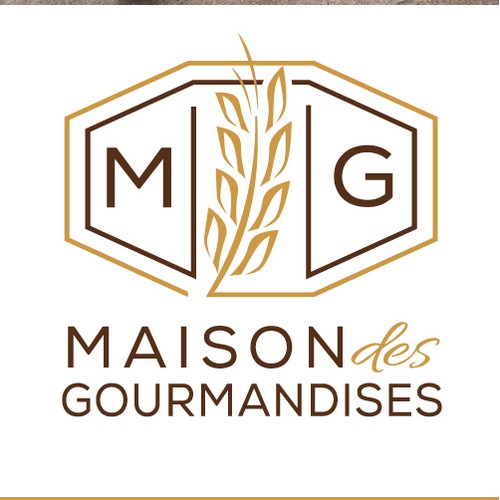 luxury Logo for a French Pastry Bakery .