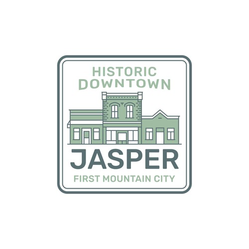 Historic Downtown Logo Design