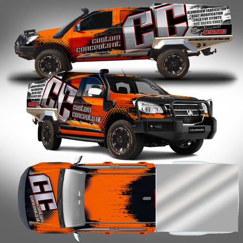 Truck Wrap Design