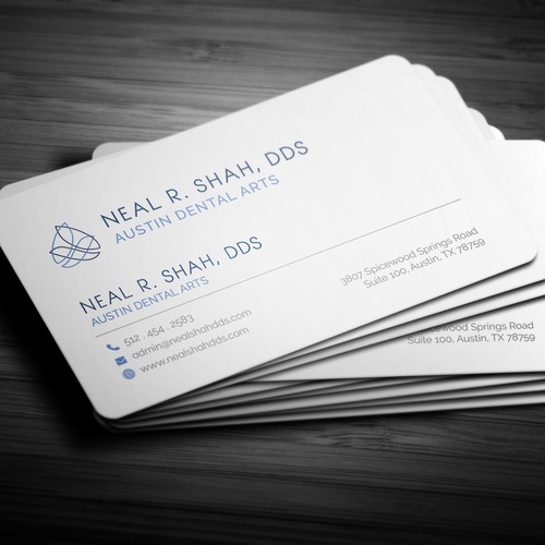 Modern & Simple  Business Card Design