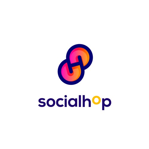 Logo for social travel app