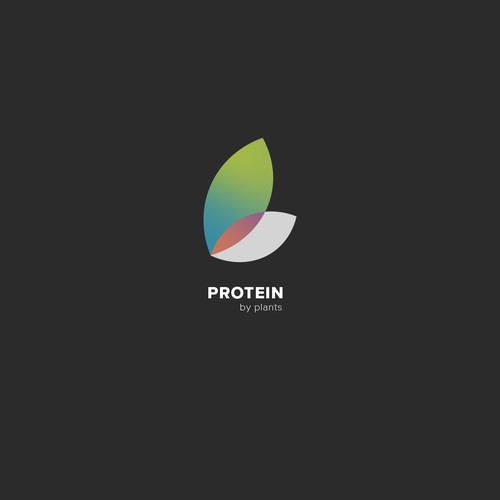 Logo for plant-based protein powder