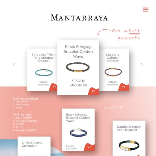 Mantarraya - "A new wave of thinking" jewellery