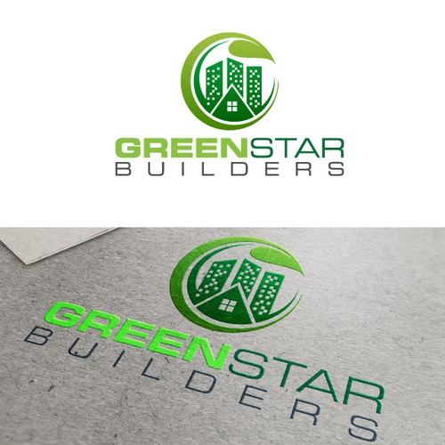 Logo for construction company