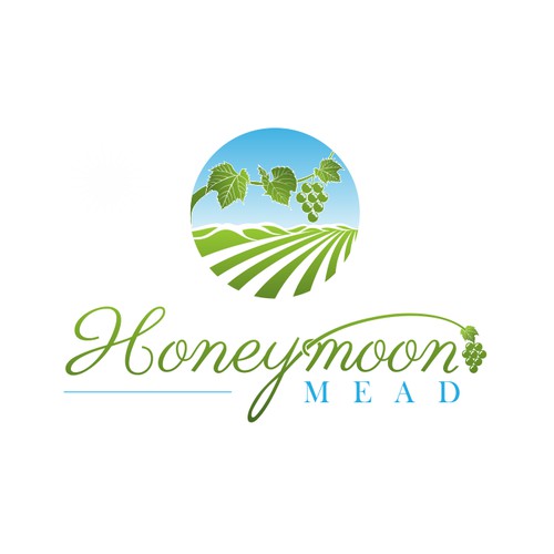 ***Meadery Logo - Honeybees, Wine, Bees, Beekeeping, Family Owned***