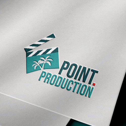 Point Production logo design