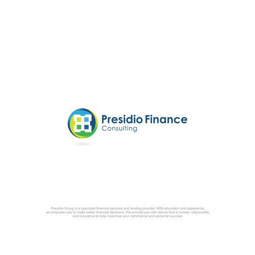 Business Consulting logo for finance company