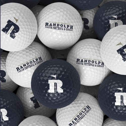 Sporty Fundraising Golf Logo