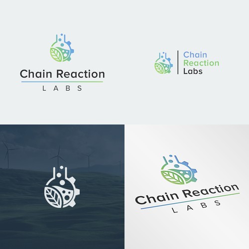 Logo design for a environment-friendly tech company.