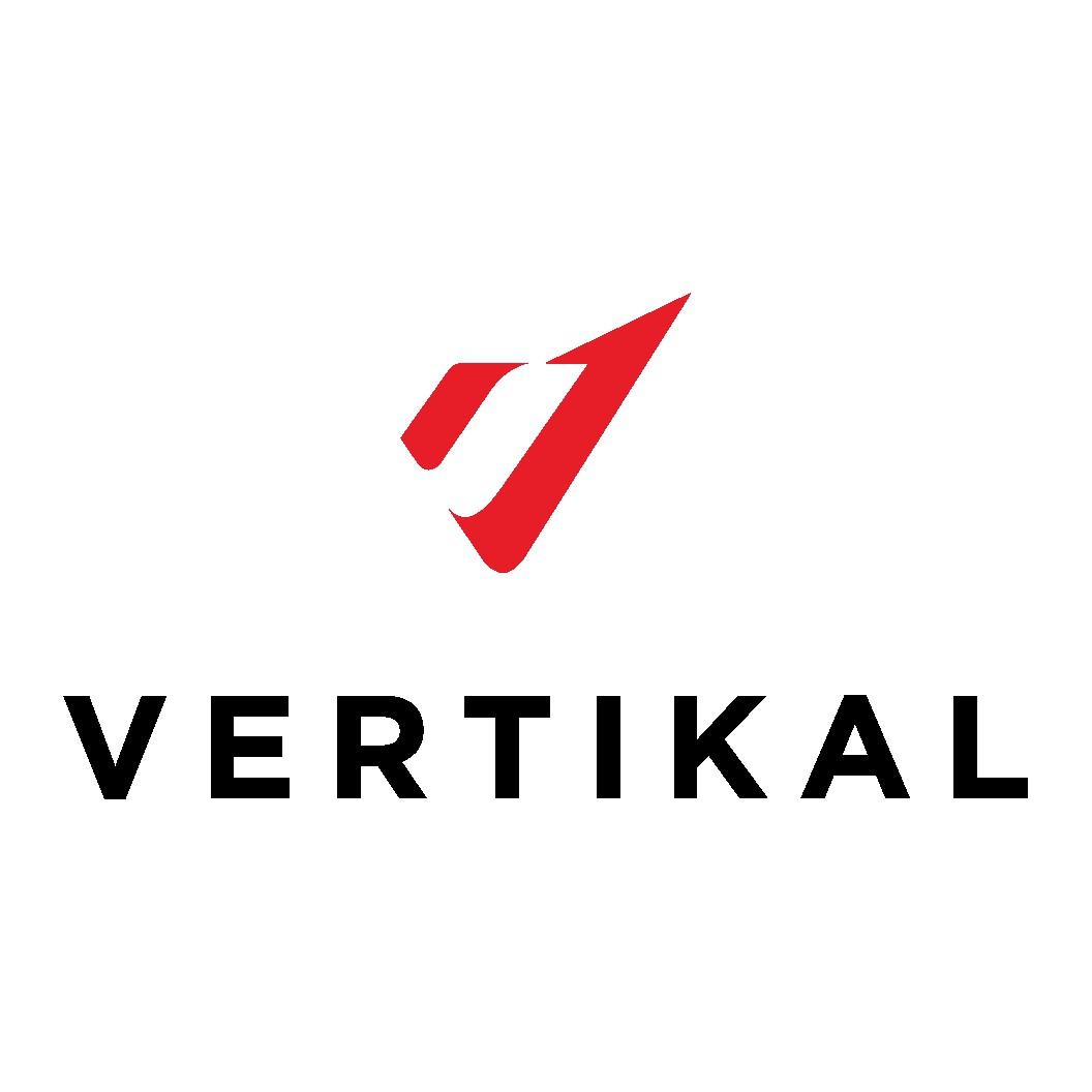 Letter V Vertikal Logo Design