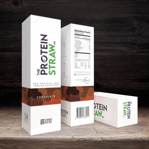The Protein Straw | Package Design