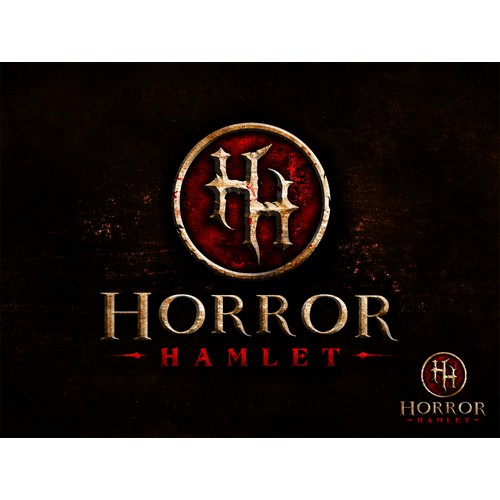 Logo design for upcoming game - Horror Hamlet