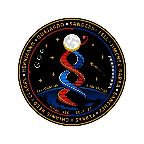 Space Exploration Inspired Mission Patch