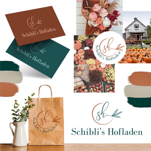 logo for a farm shop