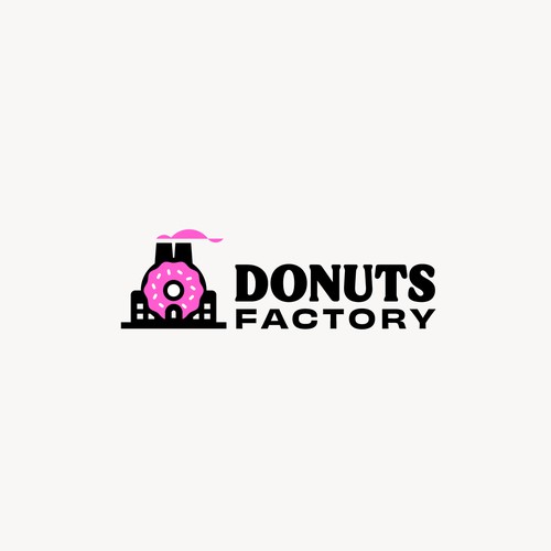 Eye-catching Logo for a Donut Shop