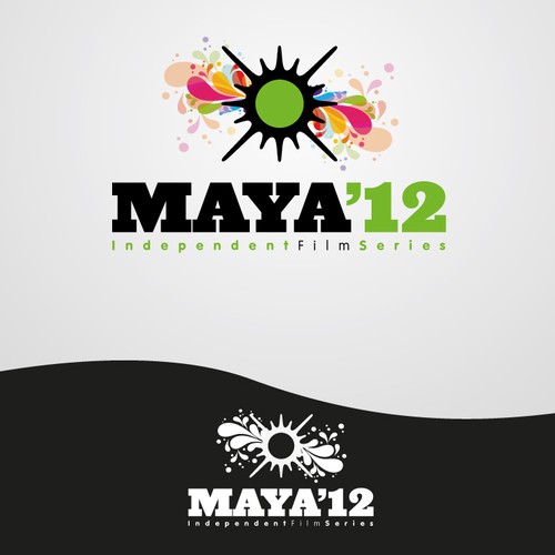 Help Maya Entertainment with a new 4-color logo for their 2012 Maya Independent Film Series