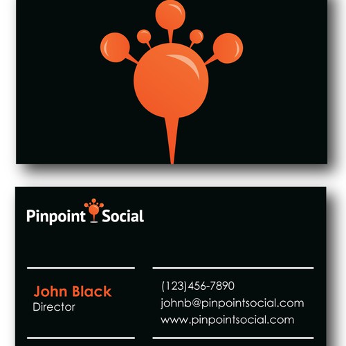 Facebook Application Pinpoint Social needs sexy business cards!