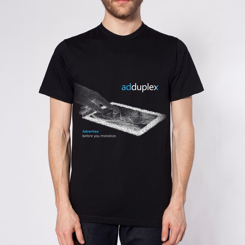 t-shirt design for app developer oriented service