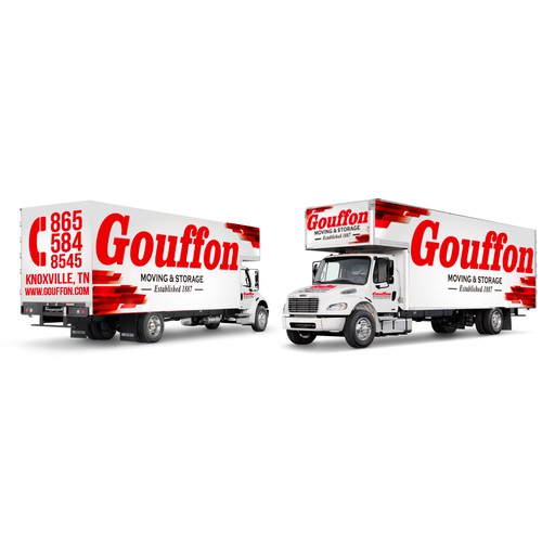 Camion Gouffon moving and storage