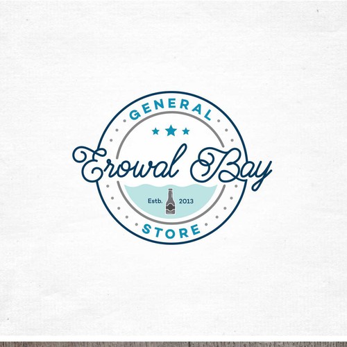 Simple Classic logo for Erowal Bay
