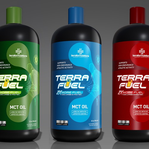 TERRA FUEL LABEL DESIGN