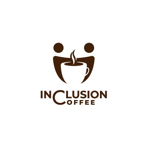 Playful logo for Inclusion Coffee