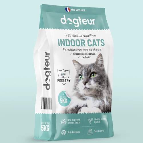 Packaging Design for cat food