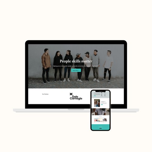 NGO Squarespace Websitee