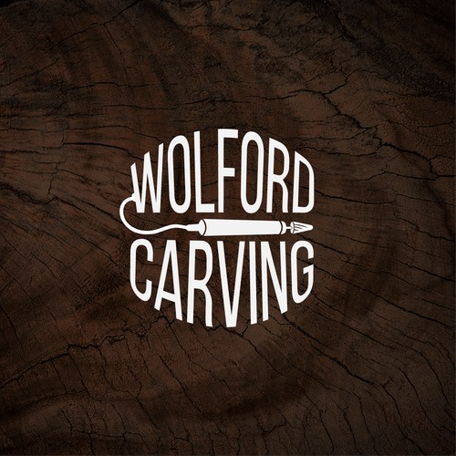 Logo Design Wolford Carving