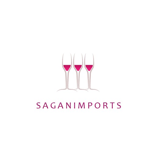 Logo for a startup Wine Import Company
