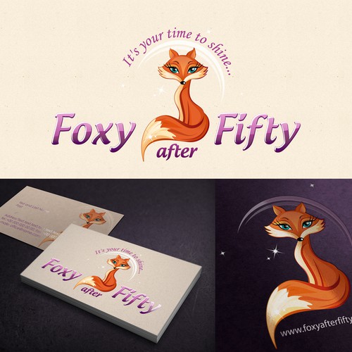 logo for Foxy after Fifty