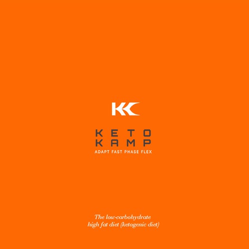 Simple logo for ketogenic diet