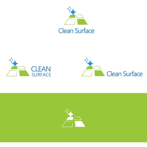 Cleaning company logo