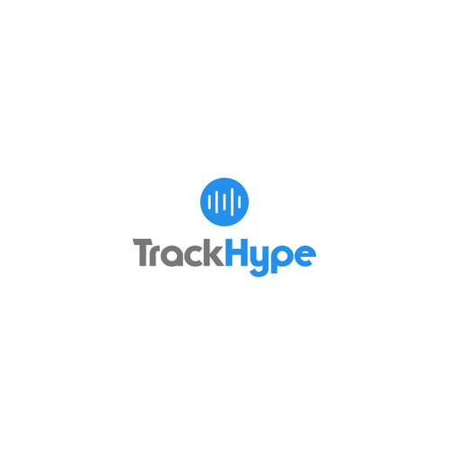 Music Visualizer Logo for TrackHype