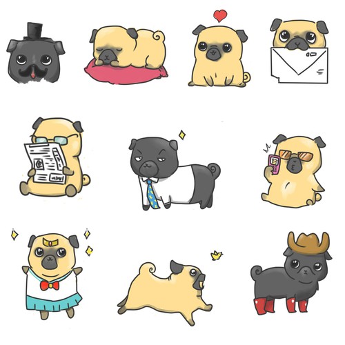 Create 2 Unique, Funny and Interesting Sticker Packs for Use In the Dingaling App!