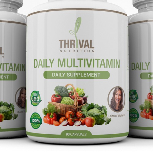 Design Product label for Daily Multivitamin