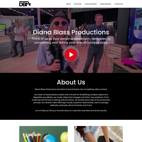 Website design