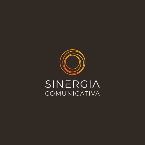 Minimalist logo for communication consulting: Sinergia Comunicativa