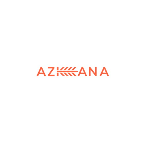 Logo concept for the business catering Azkana