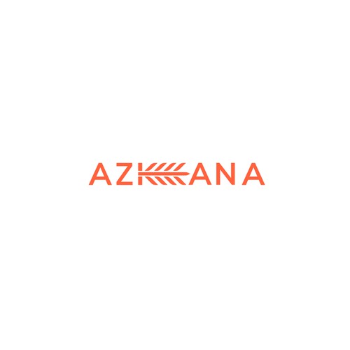 Logo concept for the business catering Azkana