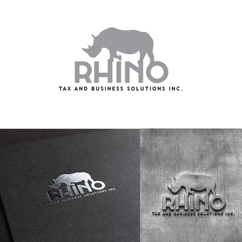 Bold financial logo design