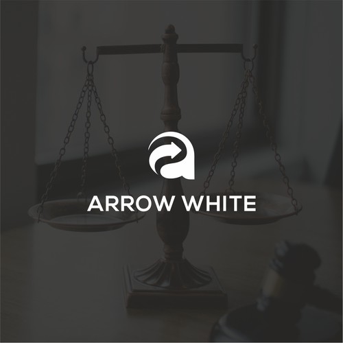 Arrow white logo