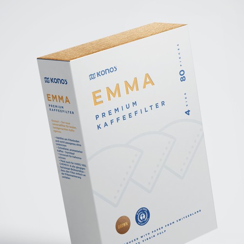 Coffee filther box design