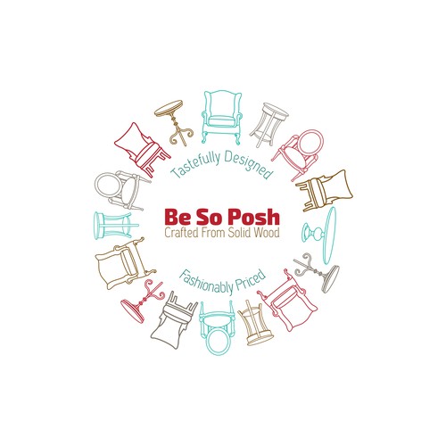 Be So Posh logo design