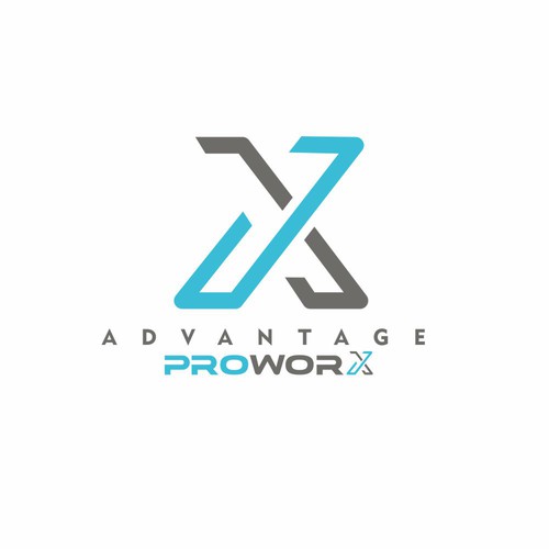 logo concept for ADVANTAGE PROWORX